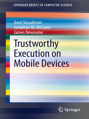 cover image of Trustworthy Execution on Mobile Devices